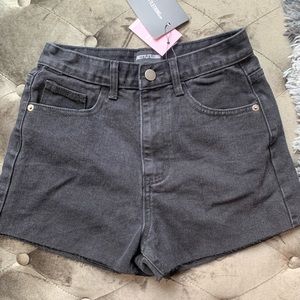 High Rise Cut Off Shorts